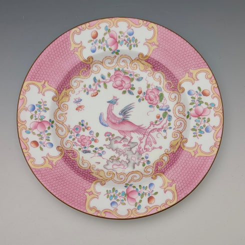 1920s British Minton Teacup Trio Pink Cockatrice, special order for Meyer Emporium (5)