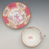 1920s British Minton Cup & Saucer, Pink Cockatrice, Custom Order for Meyer Emporium