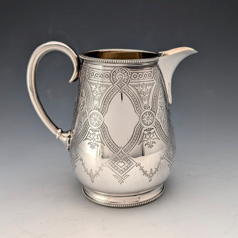 Antique British silver plated tea and coffee set