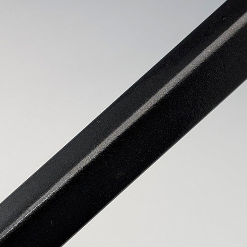 1934年 英国ヴィンテージ スクエアシャフト 曲がりハンドル 純銀装飾 ステッキ 杖 85cm J Howell&Co