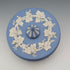 復古英國 Wedgwood Jasperware 淡藍色圓形糖果盒