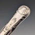 Circa 1961 British Vintage Sterling Silver Handle Tea Knife Set of 6 in Viner's Case