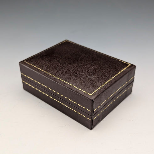 1979年 英国ヴィンテージ 純銀台座 カフリンクス カフスボタン Dunhill ケース入