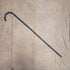 Vintage Twisted Black Shaft Bent Handle Walking Stick 84cm