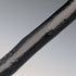 Vintage Twisted Black Shaft Bent Handle Walking Stick 84cm