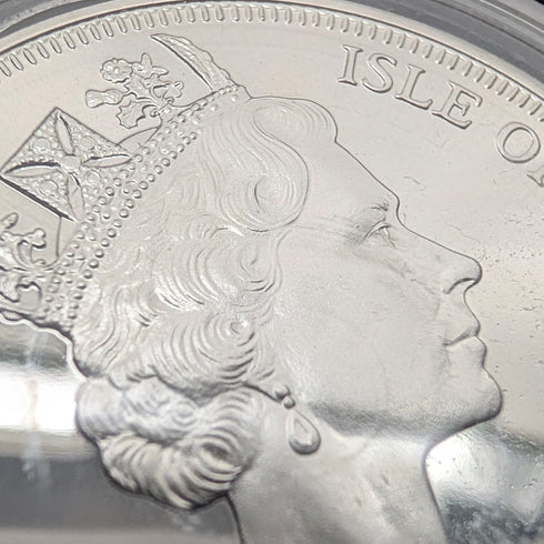 英国マン島 クラウン銀貨 「猫の歴史:ミアキス・ディニクティス 」PobjoyMint ケース・説明書付