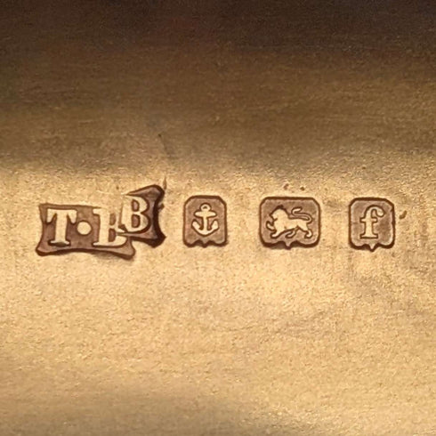 1905年 英国アンティーク 純銀製 トリンケットボックス 38g Thomas Bishton