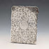 1896 British Antique Scroll-Decorated Sterling Silver Card Case, 55g, Frederick Marson
