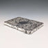 1896 British Antique Scroll-Decorated Sterling Silver Card Case, 55g, Frederick Marson