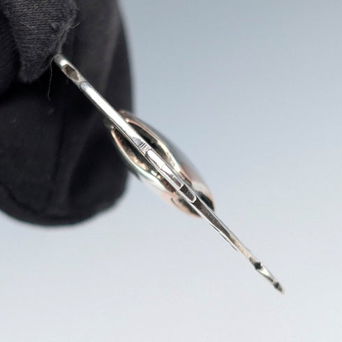 約1905年英國古董純銀阿爾伯特鏈,重54克,配純銀獎章吊墜