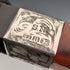 1894 British Antique Sterling Silver Estate Pipe in Case
