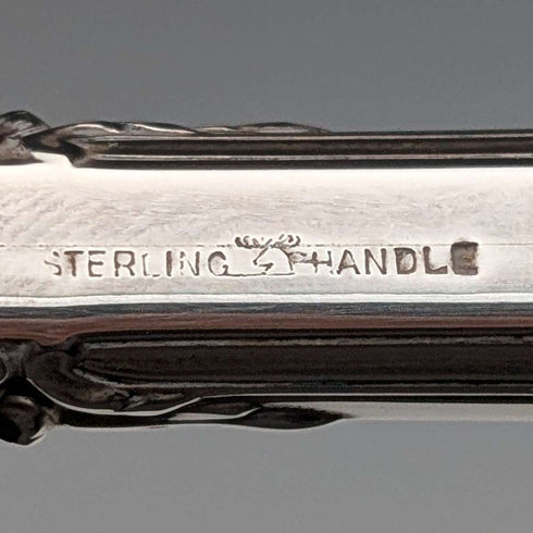 Circa 1968 American Vintage Sterling Silver Letter Opener with Case, Excellent Condition, Wallace