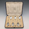 1932年英國馬平·韋伯(Mappin & Webb)出品的純銀茶匙,一套6把,重88克,帶原裝盒
