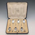 1932年英國馬平·韋伯(Mappin & Webb)出品的純銀茶匙,一套6把,重88克,帶原裝盒