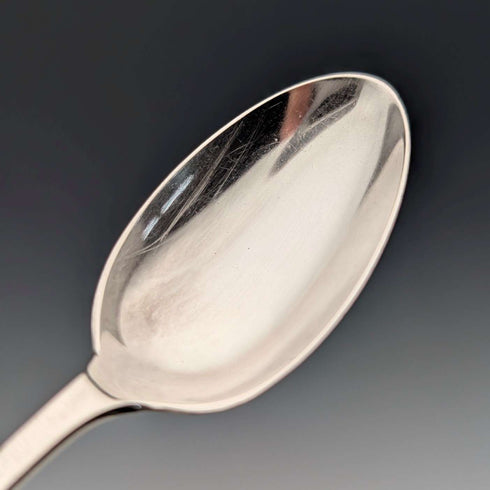 1893 British Antique Sterling Silver Teaspoons, Set of 6, 90g, John Round & Son, in Case