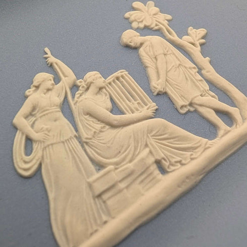 British Vintage Wedgwood Jasperware Pintray Trio