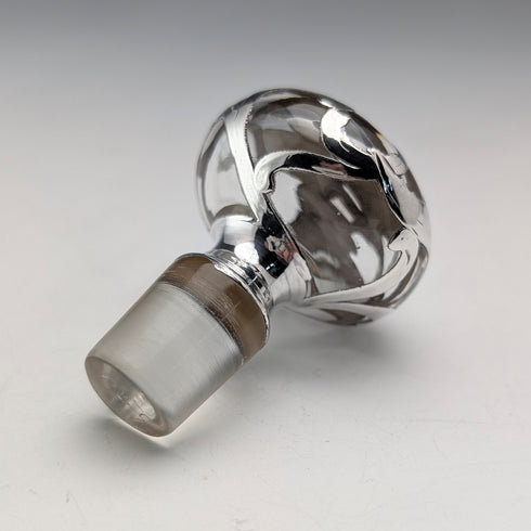 復古美式銀質鍍層香水瓶,新藝術風格,ALVIN 出品