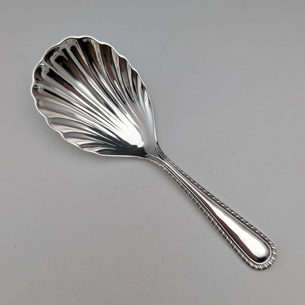 1978 British Vintage Sterling Silver Tea Caddy Spoon, 14.2g, Da-mar Silverware