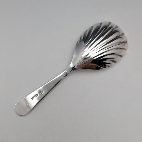 1978 British Vintage Sterling Silver Tea Caddy Spoon, 14.2g, Da-mar Silverware