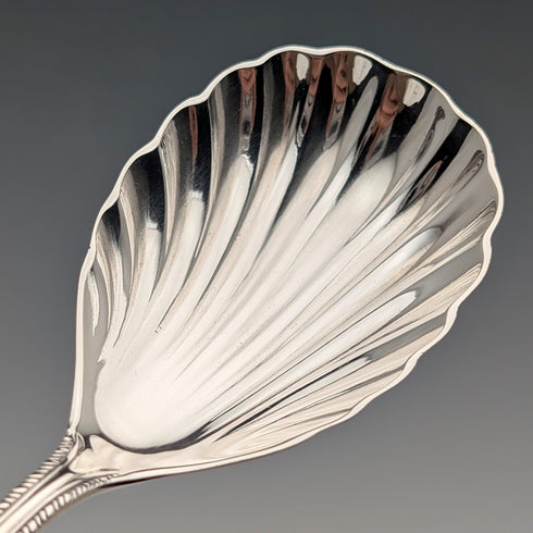 1978 British Vintage Sterling Silver Tea Caddy Spoon, 14.2g, Da-mar Silverware