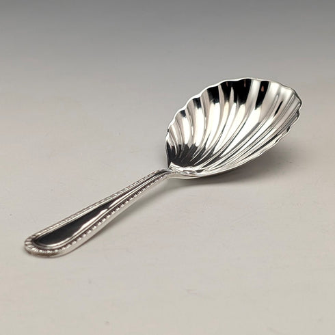 1978 British Vintage Sterling Silver Tea Caddy Spoon, 14.2g, Da-mar Silverware