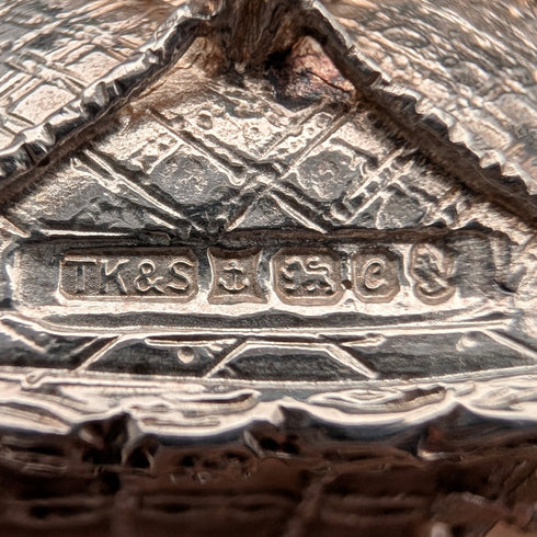 1977年英國純銀鍍金馬車模型,72克,Toye, Kenning & Spencer出品,原廠盒