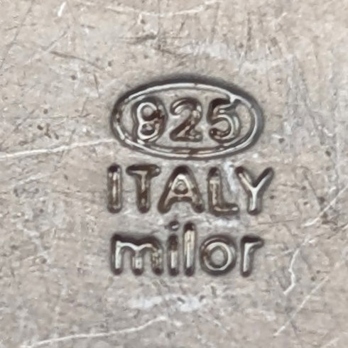 Italian Vintage Sterling Silver Panther Link Bracelet, 26.4g, Milor