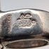 British Vintage Sterling Silver Byzantine Chain Bracelet, 29.5g