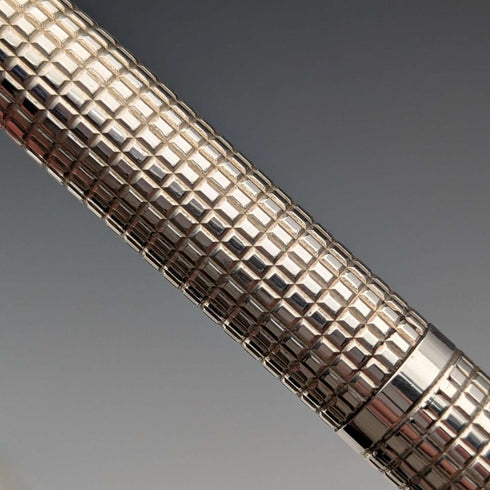 1984 British Vintage Sterling Silver Ballpoint Pen William Manton in Paper Box