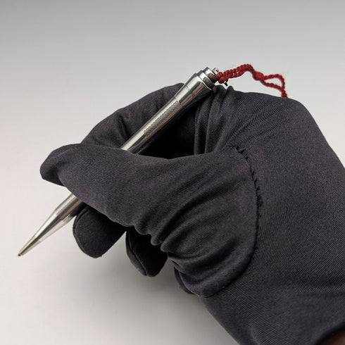 英国ヴィンテージ ライフロング 純銀製 小型シャープペンシル 紙箱・リーフレット付