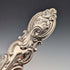 Antique British silver plate fish server set in case