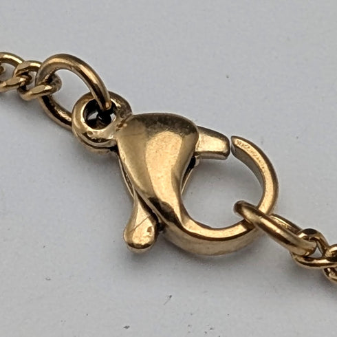 Antique orange amber cross pendant with necklace chain