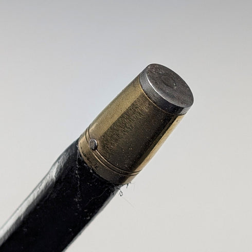 ヴィンテージ ブラックシャフト 彩色 馬彫刻ハンドル ステッキ 杖 94cm