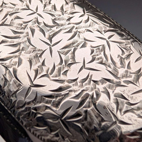1904 British Antique Sterling Silver Chatelaine Eyeglass Case, 61g, Charles Lyster & Son