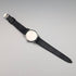 Circa 1946 Omega Men's Mechanical Wristwatch Cal. 30T2PC Spider Lugs Black Dial Good Working Condition