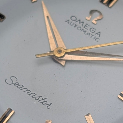 約1963年歐米茄海馬系列L552 14704/3男士自動腕錶,搭載552型機芯,走時良好