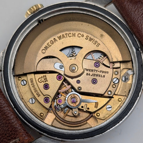 約1963年歐米茄海馬系列L552 14704/3男士自動腕錶,搭載552型機芯,走時良好