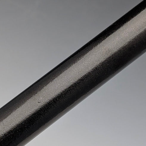 1919年英國古董黑柄純銀雕刻圓頭手柄手杖,88厘米