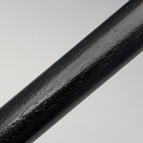 1899年 英国アンティーク 純銀装飾 L字ホーンハンドル ステッキ 杖 83cm