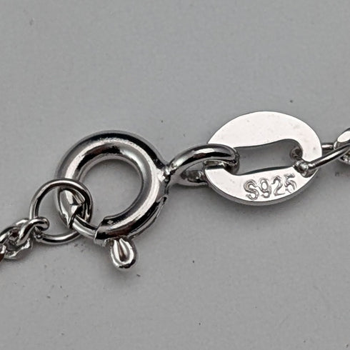 ヴィンテージ 純銀台座 ハニーアンバー ペンダント 純銀製チェーン付