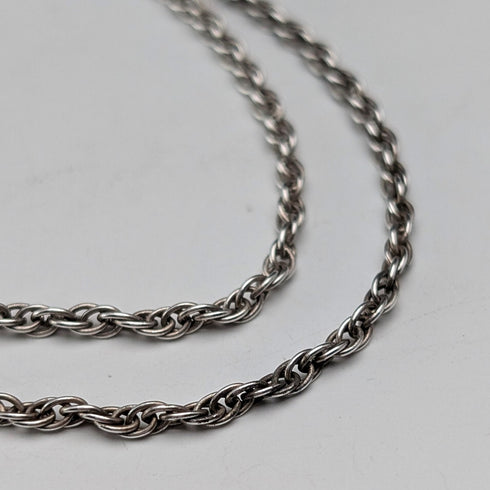 英国ヴィンテージ ウェッジウッド 純銀&ブラックジャスパー ペンダント 純銀製チェーン付