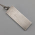 1977 British Vintage Sterling Silver Jubilee Ingot Pendant with Sterling Silver Chain, 30.3g Total
