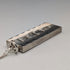 1977 British Vintage Sterling Silver Jubilee Ingot Pendant with Sterling Silver Chain, 30.3g Total