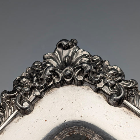 Circa 1825 British Antique Old Sheffield Plate Breakfast Dish