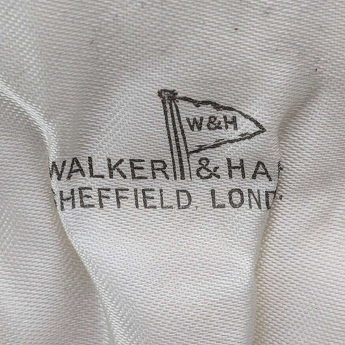 1958 British Vintage Sterling Silver Cocktail Sticks, Set of 6, 19g Total, Walker & Hall, Comes in a Case