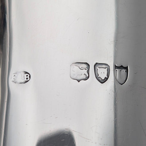 1895 British Antique Sterling Silver Mug, 141g, Frederick Augustus Burridge