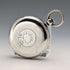 1864 British antique John Bennett key-wind pocket watch with open silver face, in good working order