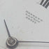 1864 British antique John Bennett key-wind pocket watch with open silver face, in good working order