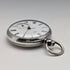 1864 British antique John Bennett key-wind pocket watch with open silver face, in good working order