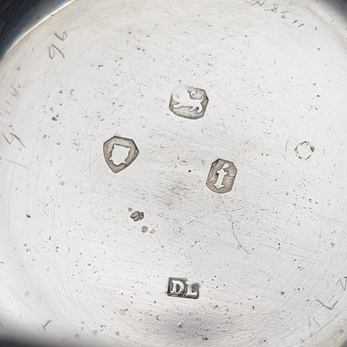 1864 British antique John Bennett key-wind pocket watch with open silver face, in good working order